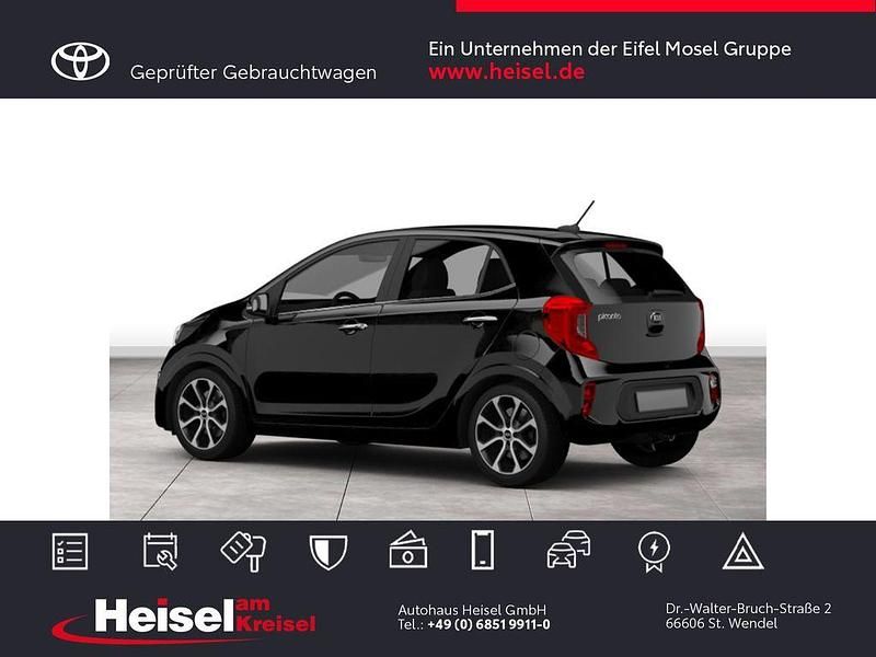 Gebraucht Kia Picanto 67 PS (49 kW) 2021 Schwarz Kleinwagen