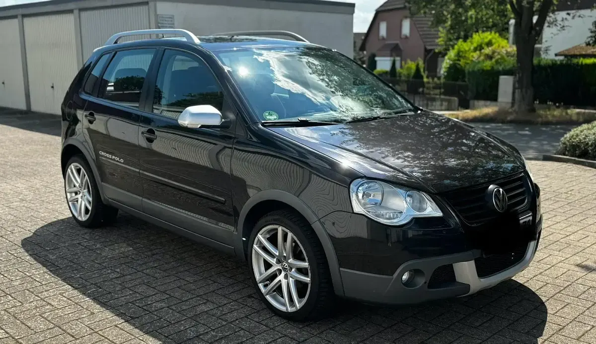 Brugt VW Polo Cross 105 HK (77 kW) 2008 Sort Hatchback