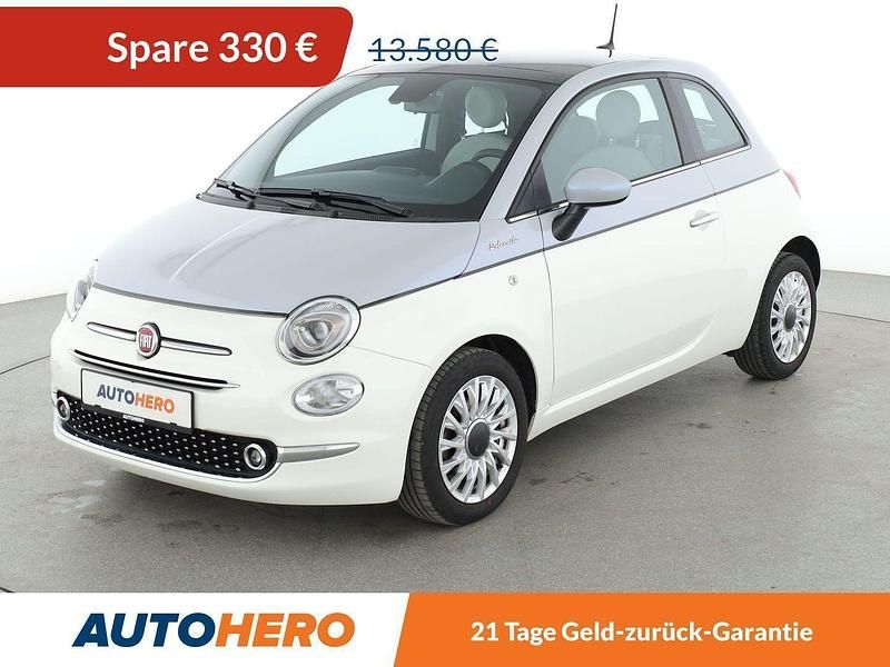 Weiß Gebraucht 2021 Fiat 500 Dolcevita Kleinwagen | 12.620 € (Fairer Preis) - Bild 1/3