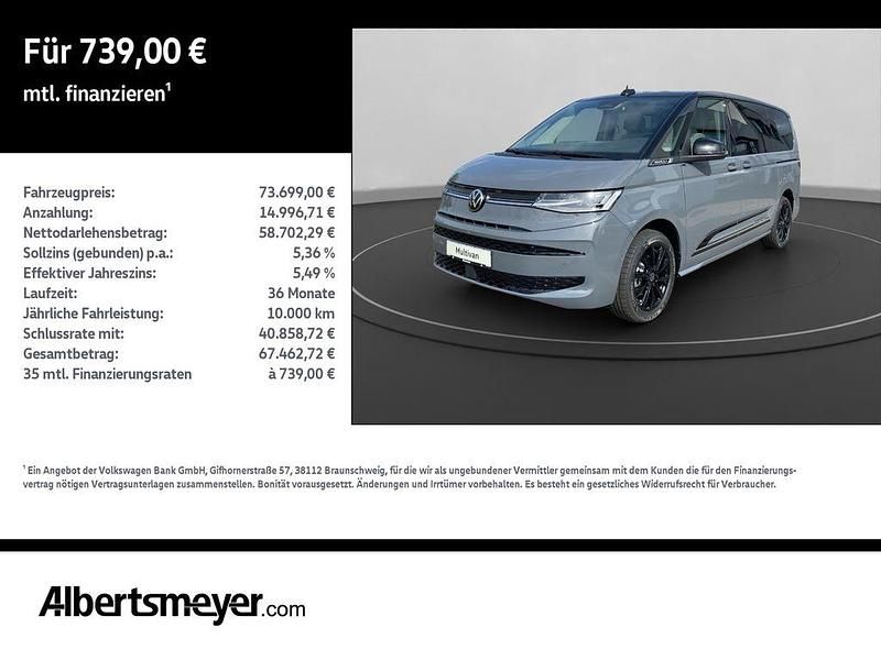 Neu VW Multivan Edition 150 PS (110 kW) 2026 Grau Van