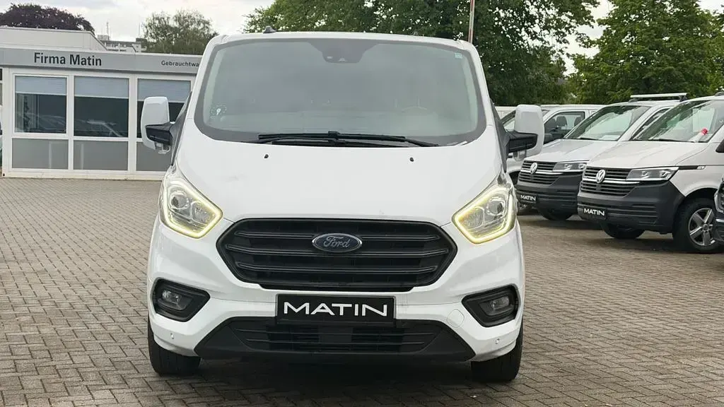 Gebraucht Ford Transit Custom Trend 131 PS (96 kW) 2020 Weiß Van / Kleinbus