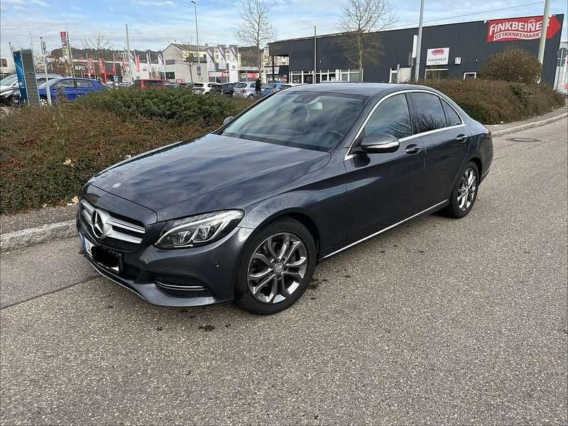 Grau Gebraucht 2014 Mercedes C220 Limousine | 11.950 € (Superpreis) - Bild 1/4