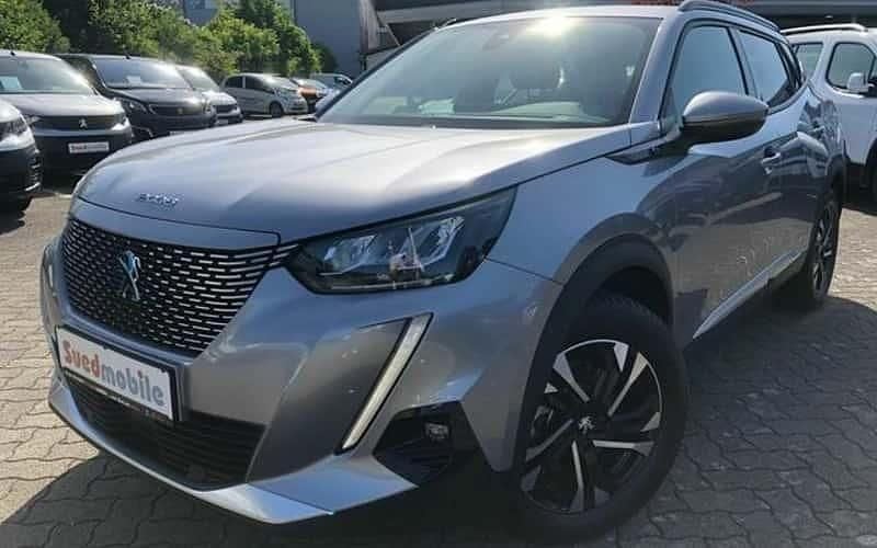 Grau Gebraucht 2021 Peugeot e-2008 Allure+ SUV | 19.949 € (Fairer Preis) - Bild 1/4