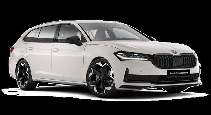 Weiß Neu 2024 Skoda Superb SportLine Kombi | 47.890 € (Fairer Preis) - Bild 1/1