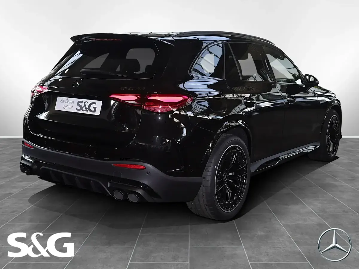 Gebraucht Mercedes GLC43 AMG AMG 421 PS (309 kW) 2026 Metalliclack obsidianschwarz met SUV