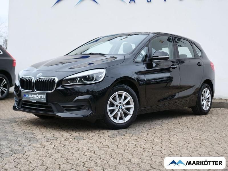 Schwarz Gebraucht 2021 BMW 216 Active Tourer Advantage Van / Kleinbus | 17.990 € (Fairer Preis) - Bild 1/4