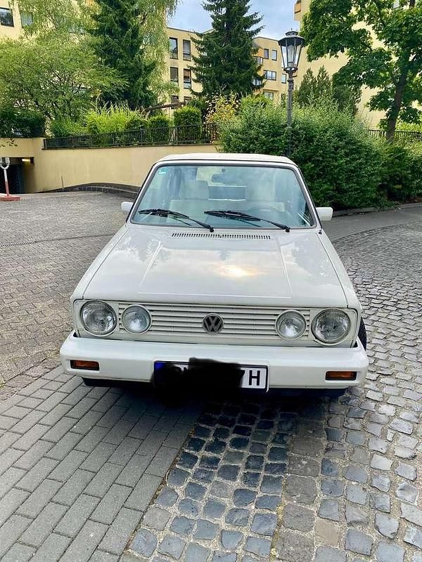 Weiß Gebraucht 1991 VW Golf Cabriolet Cabrio | 14.500 € - Bild 1/4