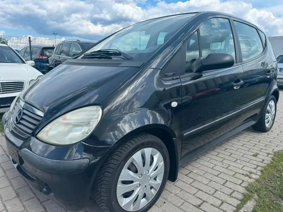 Gebraucht Mercedes A160 2001 Schwarz Kleinwagen