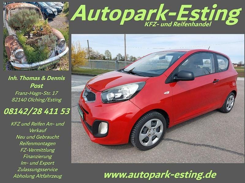 Gebraucht Kia Picanto 69 PS (50 kW) 2013 Rot Kleinwagen
