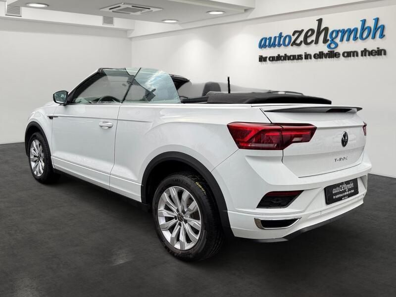 Gebraucht VW T-Roc Cabriolet R-line 150 PS (110 kW) 2021 White metallic Cabrio