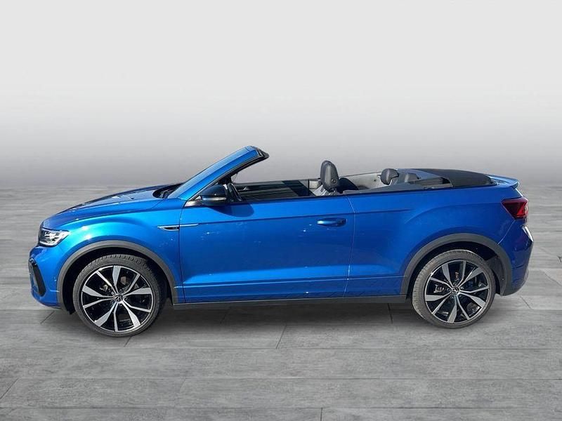 Gebraucht VW T-Roc Cabriolet Style 150 PS (110 kW) 2022 Ravennablau metallic schwarz Cabrio