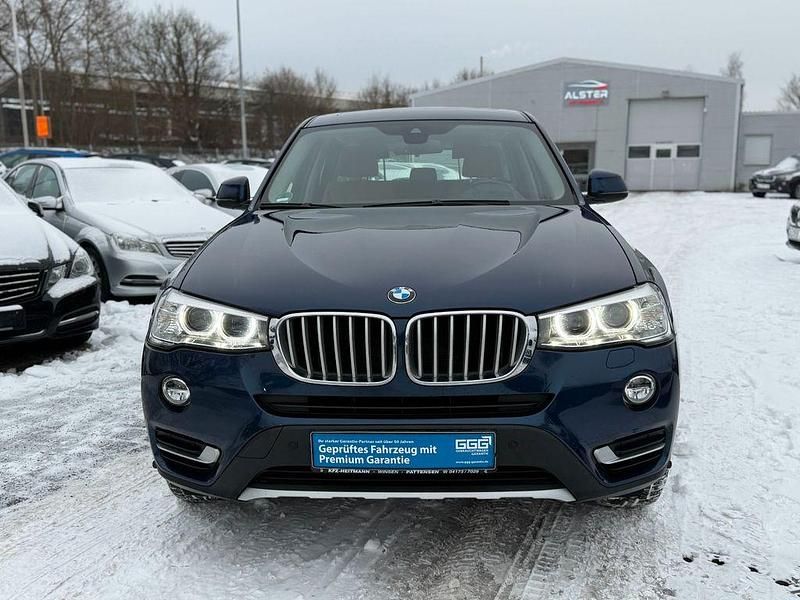 Gebraucht BMW X3 xLine 190 PS (139 kW) 2017 Tiefseeblau metallic SUV