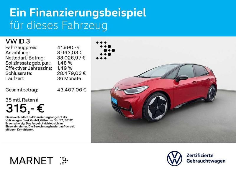 Gebraucht VW ID.3 GTX 239 kW (326 PS) 2025 Rot Kleinwagen