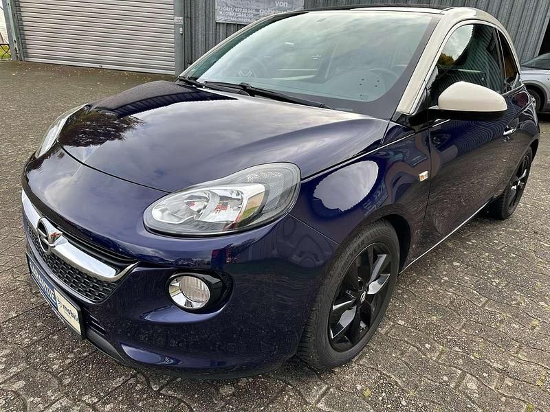 Gebraucht Opel Adam Glam 116 PS (85 kW) 2015 Dark ink/ocean blue Kleinwagen
