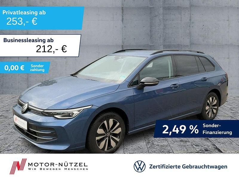 Blau Gebraucht 2025 VW Golf VIII Goal Kombi | 25.830 € (Superpreis) - Bild 1/4