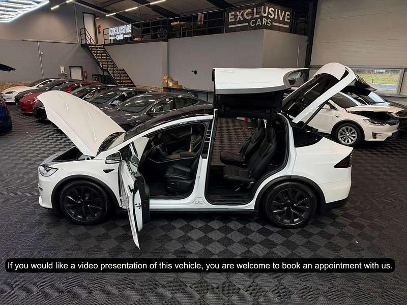 Gebraucht Tesla Model X Plaid 759 kW (1033 PS) 2023 Weiß SUV