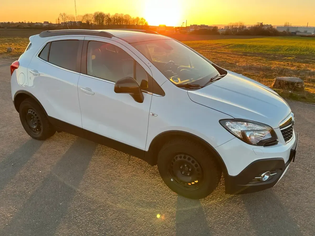 Gebraucht Opel Mokka X 140 PS (102 kW) 2015 Weiß SUV
