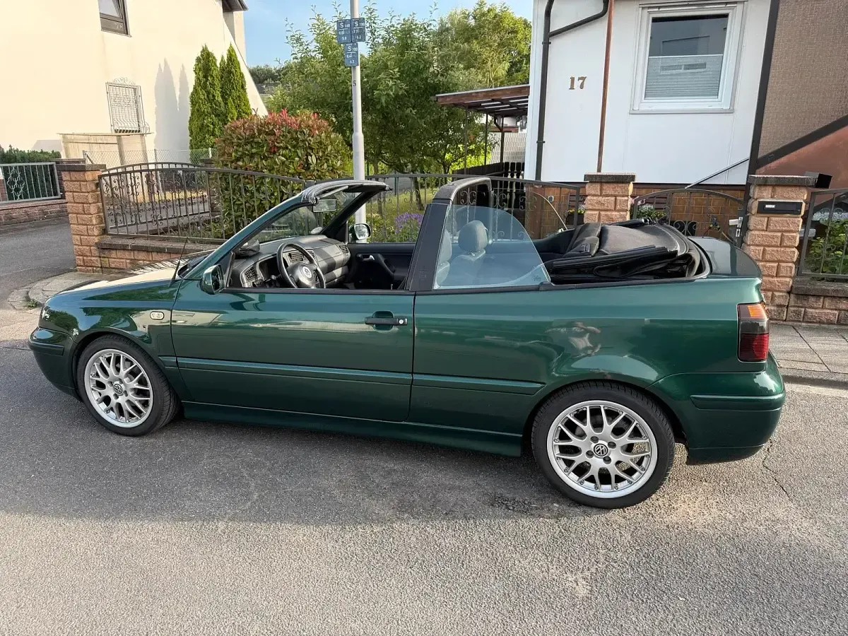 Gebraucht VW Golf 75 PS (55 kW) 2000 Grün Cabrio