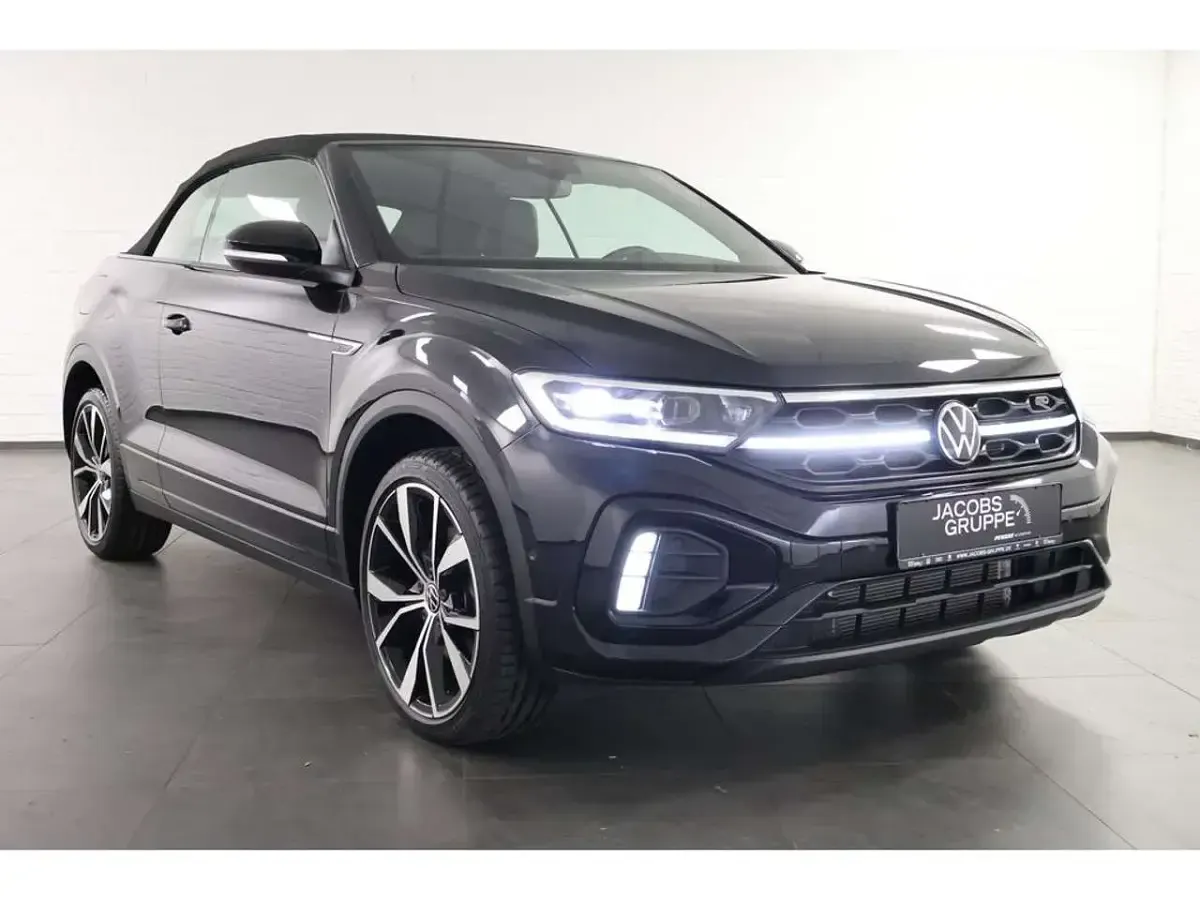 Gebraucht VW T-Roc Cabriolet Style 150 PS (110 kW) 2025 Schwarz Cabrio