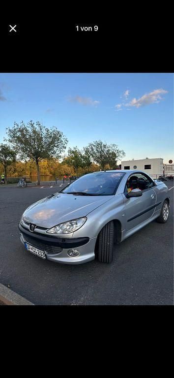 Silber Gebraucht 2002 Peugeot 206 CC Cabrio | 1.200 € (Fairer Preis) - Bild 1/4