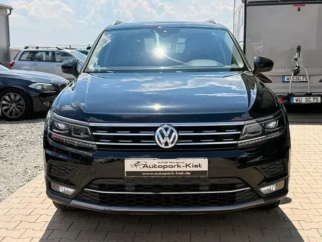 Gebraucht VW Tiguan Allspace Highline 150 PS (110 kW) 2019 Schwarz SUV