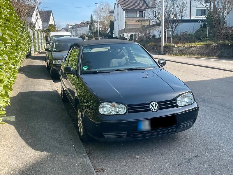 Gebraucht VW Golf Cabriolet 116 PS (85 kW) 2002 Schwarz Cabrio