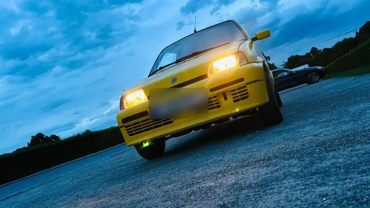 Gebraucht Fiat Cinquecento 55 PS (40 kW) 1996 Gelb Kleinwagen
