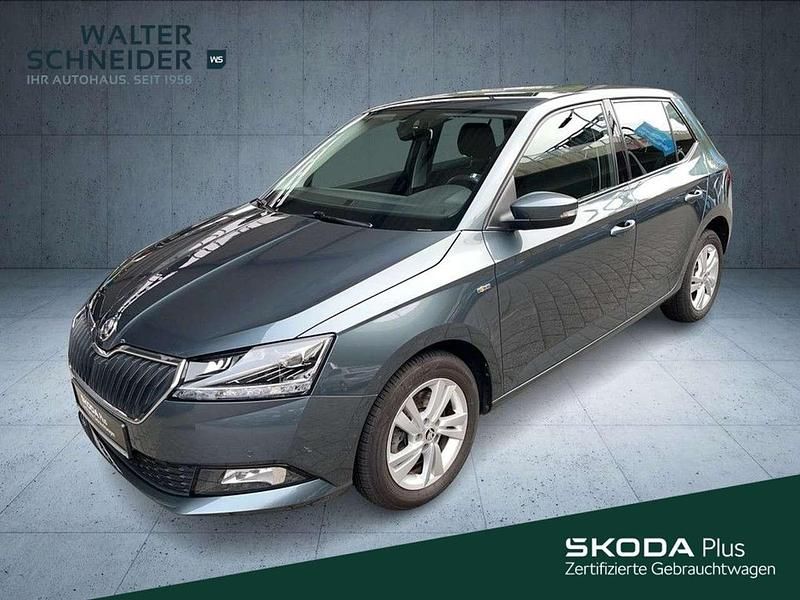 Grau Gebraucht 2019 Skoda Fabia Soleil Kleinwagen | 13.450 € (Fairer Preis) - Bild 1/4