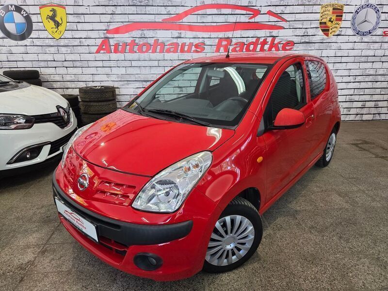Rot Gebraucht 2009 Nissan Pixo Acenta Kleinwagen | 3.490 € (Etwas zu teuer) - Bild 1/4