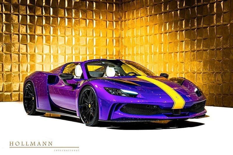 Neu Ferrari 296 867 PS (637 kW) 2026 Novitec viola par pearl Cabrio