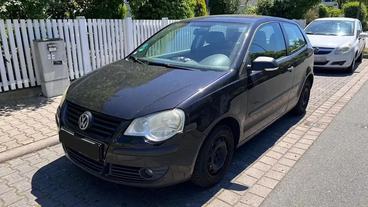 Gebraucht VW Polo 80 PS (58 kW) 2007 Schwarz Kleinwagen