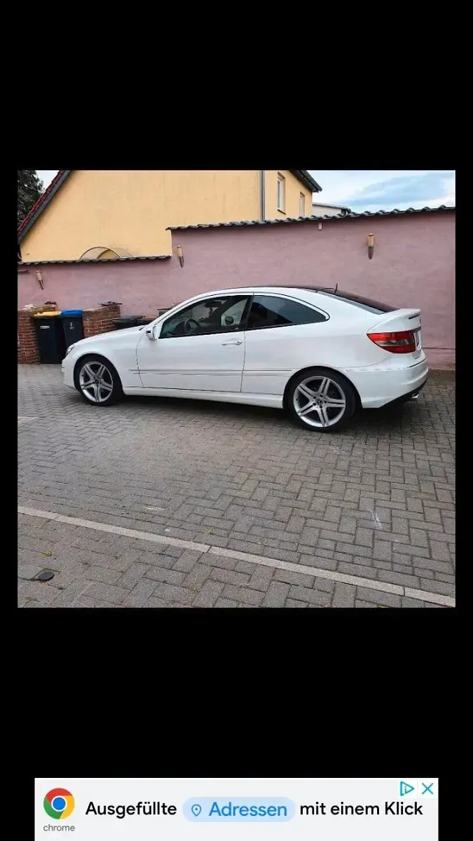 Gebraucht Mercedes CLC180 143 PS (105 kW) 2008 Weiß Coupé