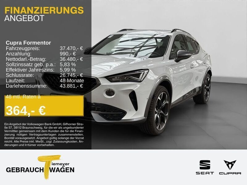 Weiß Gebraucht 2023 Cupra Formentor VZ SUV | 37.470 € (Fairer Preis) - Bild 1/4