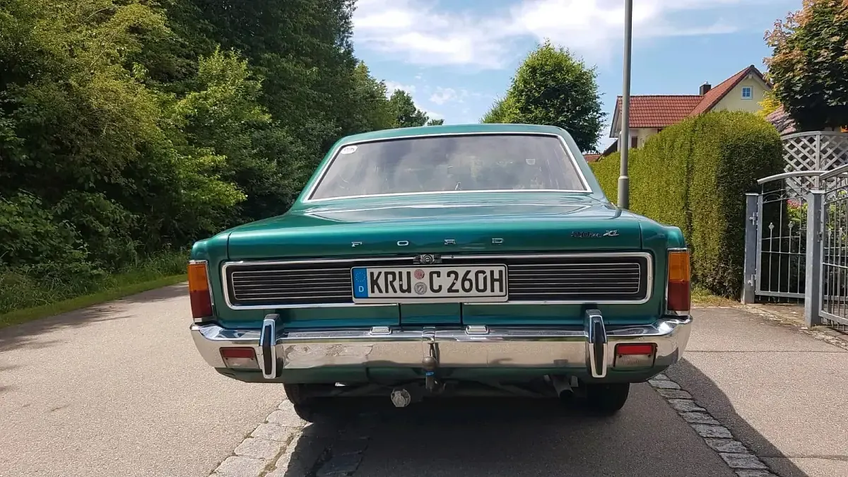 Gebraucht Ford 20M XL 115 PS (84 kW) 1969 Grün Limousine