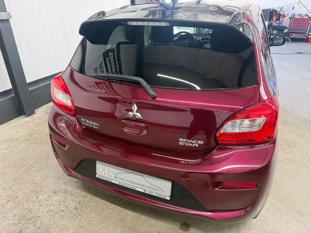 Gebraucht Mitsubishi Space Star 80 PS (58 kW) 2017 Rot metallic Kleinwagen