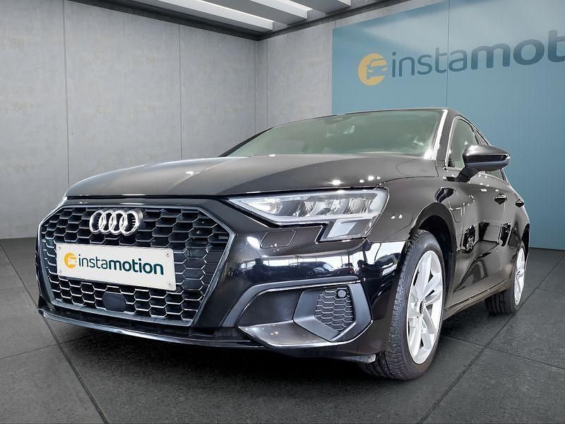 Schwarz Gebraucht 2022 Audi A3 e-tron Kleinwagen | 24.599 € (Fairer Preis) - Bild 1/4