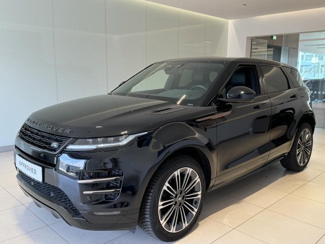 Farbe: schwarz Gebraucht 2024 Land Rover Range Rover evoque HSE SUV | 56.490 € (Teuer) - Bild 1/4