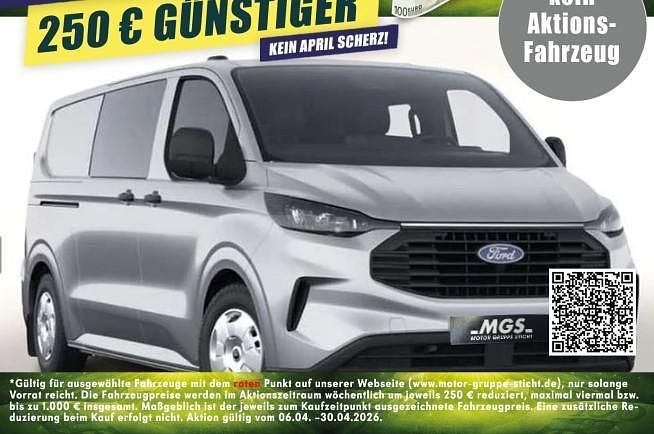 Neu Ford Transit Custom Trend 110 PS (80 kW) 2026 Moondust silver metallic Kombi