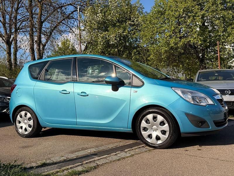 Gebraucht Opel Meriva Edition 101 PS (74 kW) 2010 Blau Van / Kleinbus