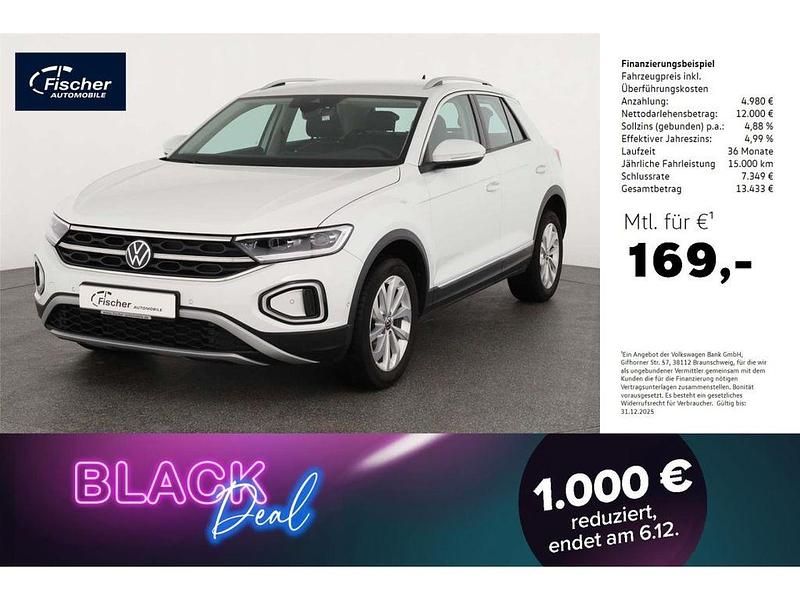 Weiß Gebraucht 2022 VW T-Roc Style SUV | 16.980 € (Superpreis) - Bild 1/4