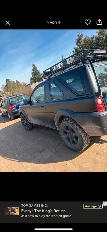 Schwarz Gebraucht 2003 Land Rover Freelander SUV | 1.000 € (Superpreis) - Bild 1/4