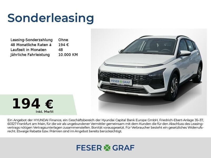 Atlas white Neu 2025 Hyundai Bayon Comfort SUV | 23.080 € (Fairer Preis) - Bild 1/4