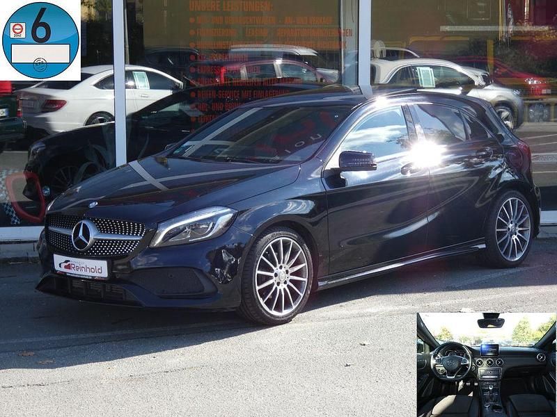 Schwarz Gebraucht 2015 Mercedes A200 AMG Kleinwagen | 15.790 € (Etwas zu teuer) - Bild 1/4