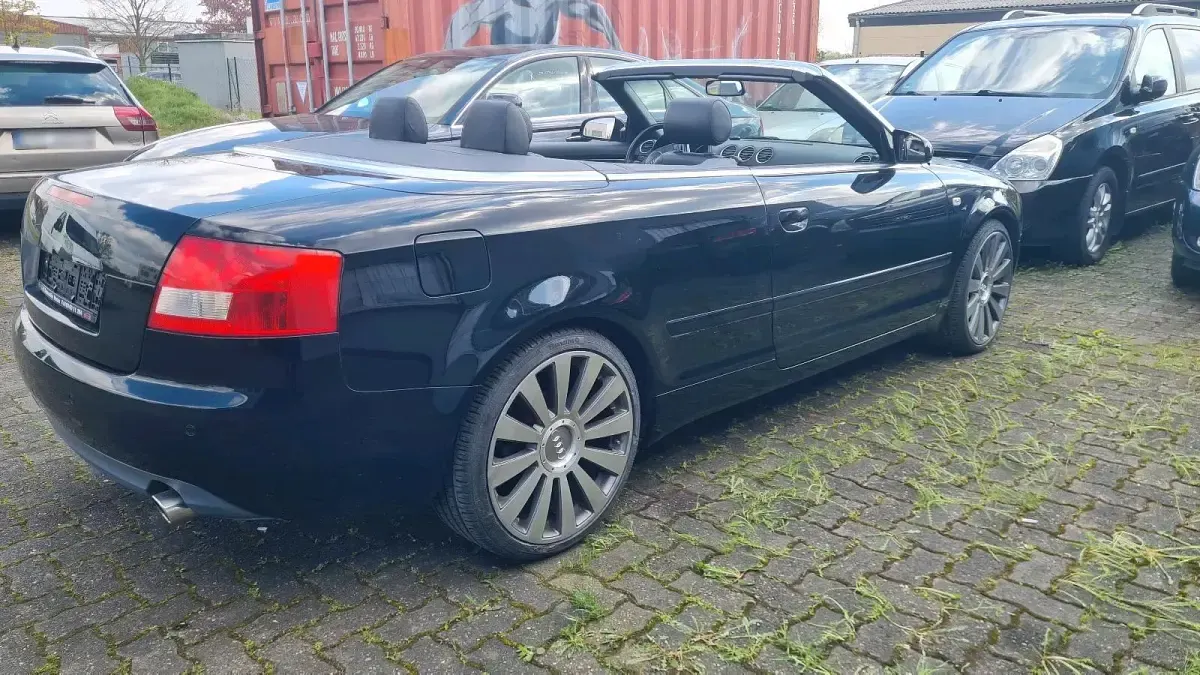 Gebraucht Audi A5 163 PS (119 kW) 2004 Schwarz Cabrio