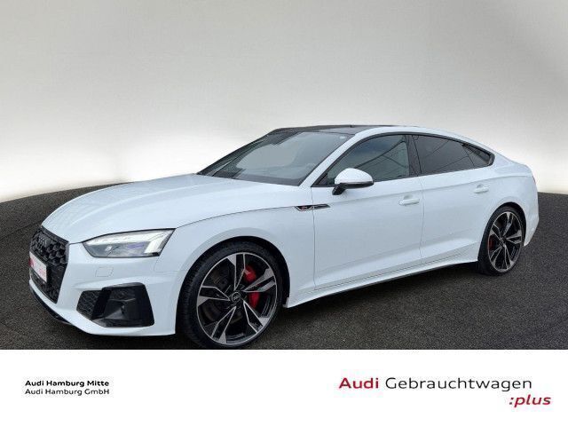Gletscherweiß metallic Gebraucht 2022 Audi S5 Sportback Ambiente Kleinwagen | 50.850 € (Fairer Preis) - Bild 1/4
