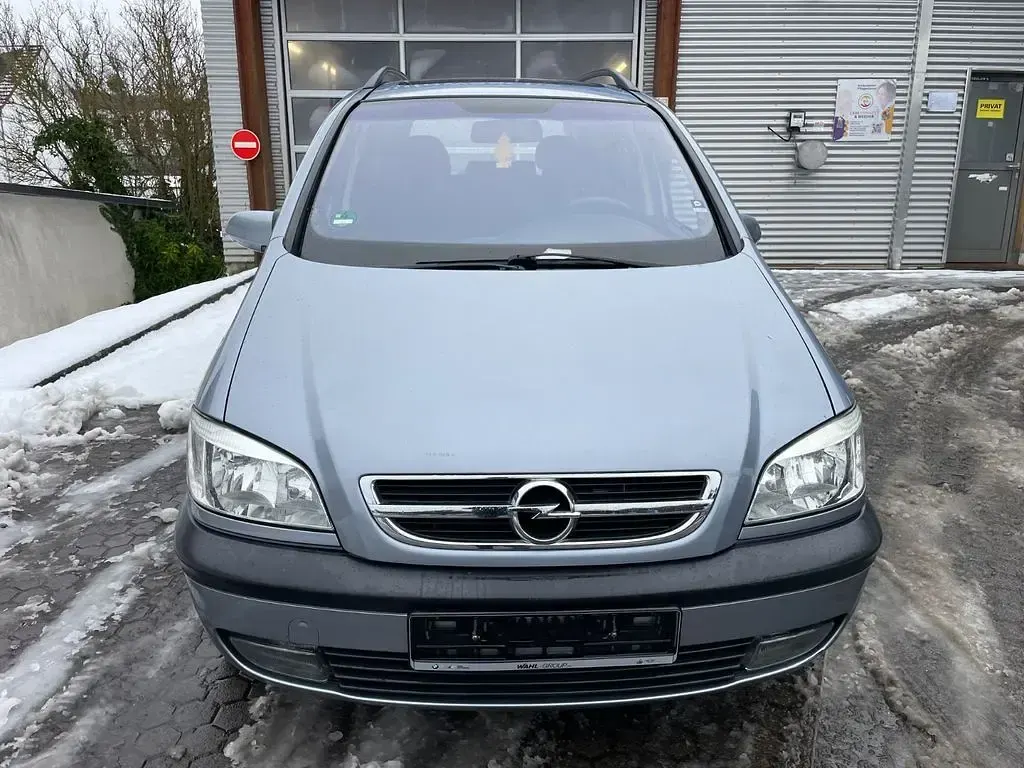 Brugt Opel Zafira Elegance 147 HK (108 kW) 2003 Grå MPV