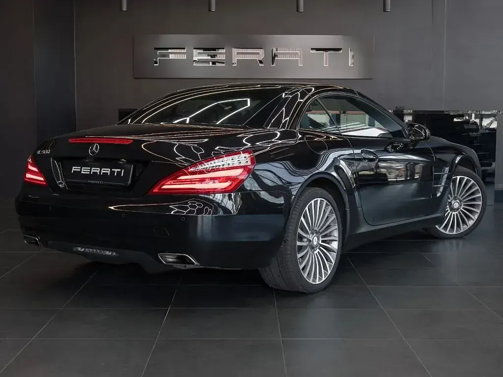 Gebraucht Mercedes SL500 435 PS (319 kW) 2012 Schwarz Cabrio