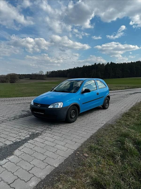 Gebraucht Opel Corsa 75 PS (55 kW) 2002 Blau Kleinwagen