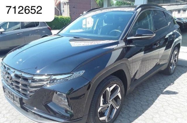 Black metallic Gebraucht 2022 Hyundai Tucson SUV | 26.450 € (Superpreis) - Bild 1/4
