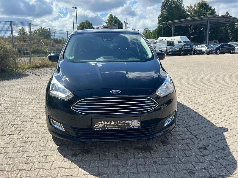 Schwarz Gebraucht 2018 Ford C-MAX Titanium Van / Kleinbus | 4.990 € (Guter Preis) - Bild 1/4